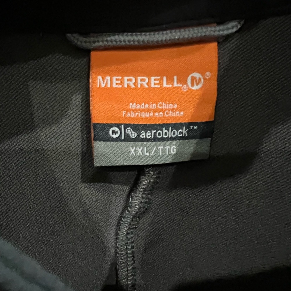 Merrell Black Performance Jacket With Sporty Desi… - image 3